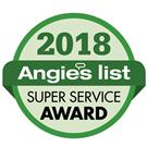 Angie's List 2018 Award Winner alt=