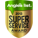 Angie's List 2013 Award Winner Angie's List 2013 Award Winner